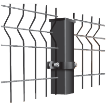 Panneau de treillis métallique soudé galvanisé de sécurité d&#39;offre spéciale/clôture de courbure de triangle/clôture de jardin de sécurité/clôture de 3 D